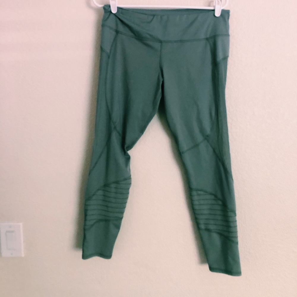 grey with mesh leggings